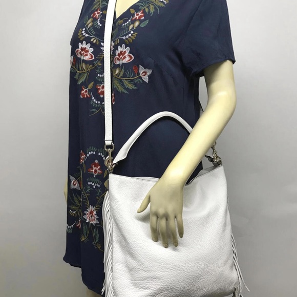 ❌❌SOLD❌❌ REBECCA MINKOFF CLARK FRINGE Bag - Picture 4 of 8